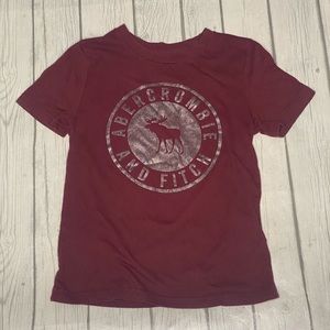 Abercrombie and kids logo T-shirt